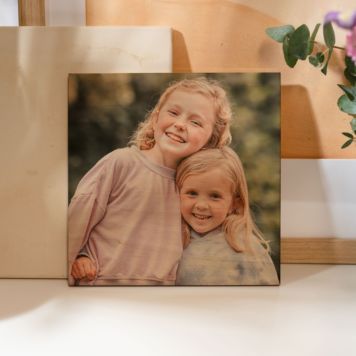 Foto personalizable en madera
