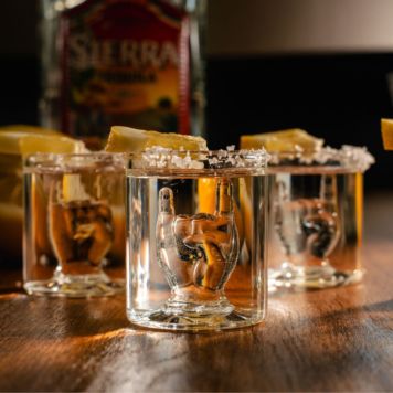Rockhand Vasos de chupito (juego de 4)