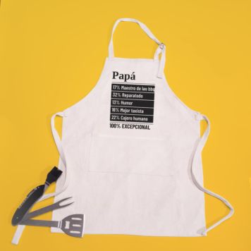 Delantal de cocina 100 % personalizable - Design