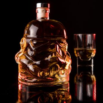 Garrafa de vidrio original soldado de asalto