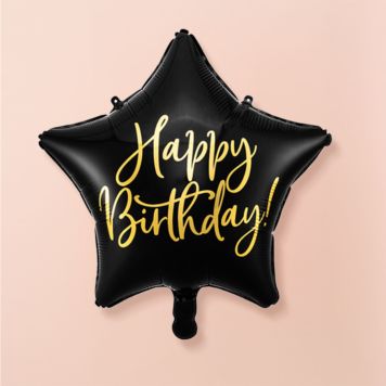 Globo-estrella para cumpleaños