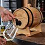 Mini barril de madera para bebidas