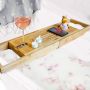 Tabla de baño de bambú