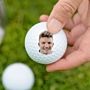 Bolas de golf personalizadas con caras