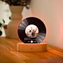 Lámpara LED personalizada diseño disco de vinilo