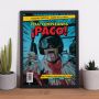 Póster personalizado con texto y foto en estilo cómic