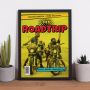 Póster personalizado con texto y foto en estilo cómic