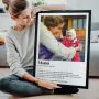 Póster personalizado con foto y definición