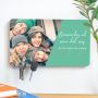 Colgador de llaves personalizado con foto y texto
