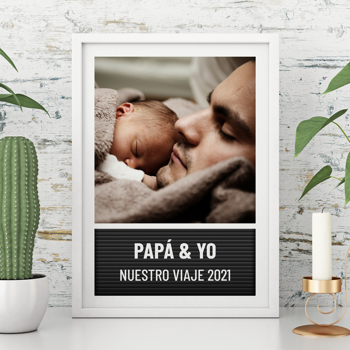 Póster con Imagen y Texto