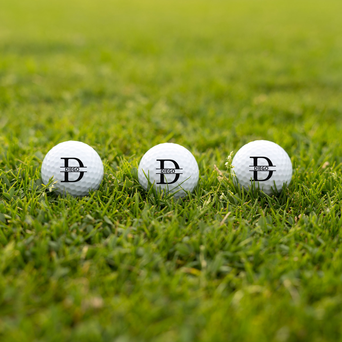 Bolas de golf personalizadas con monograma