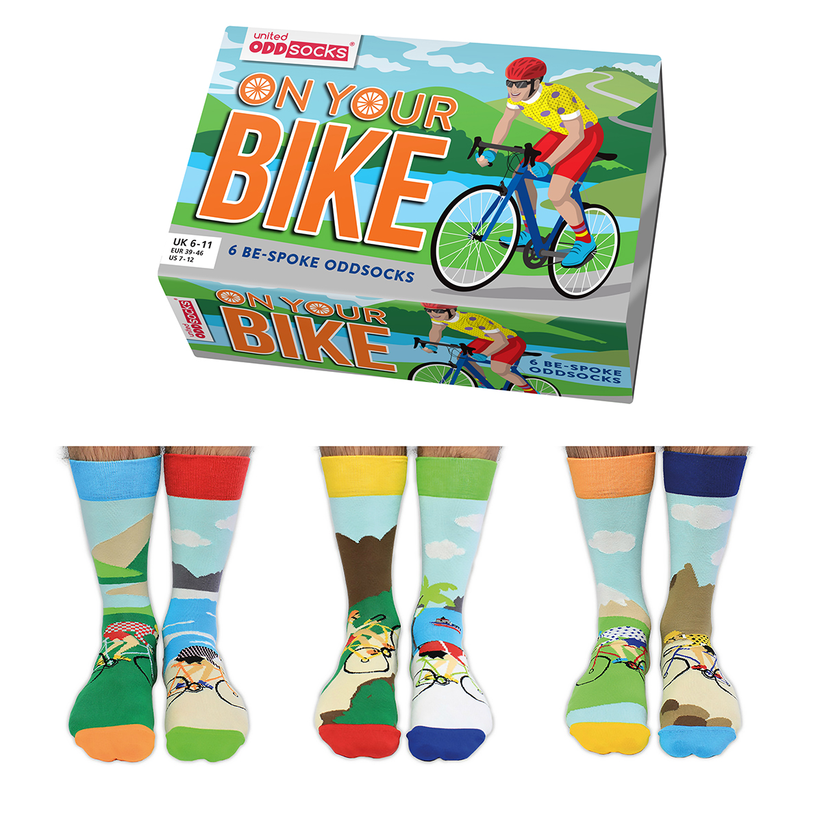 Calcetines para montar en bicicleta